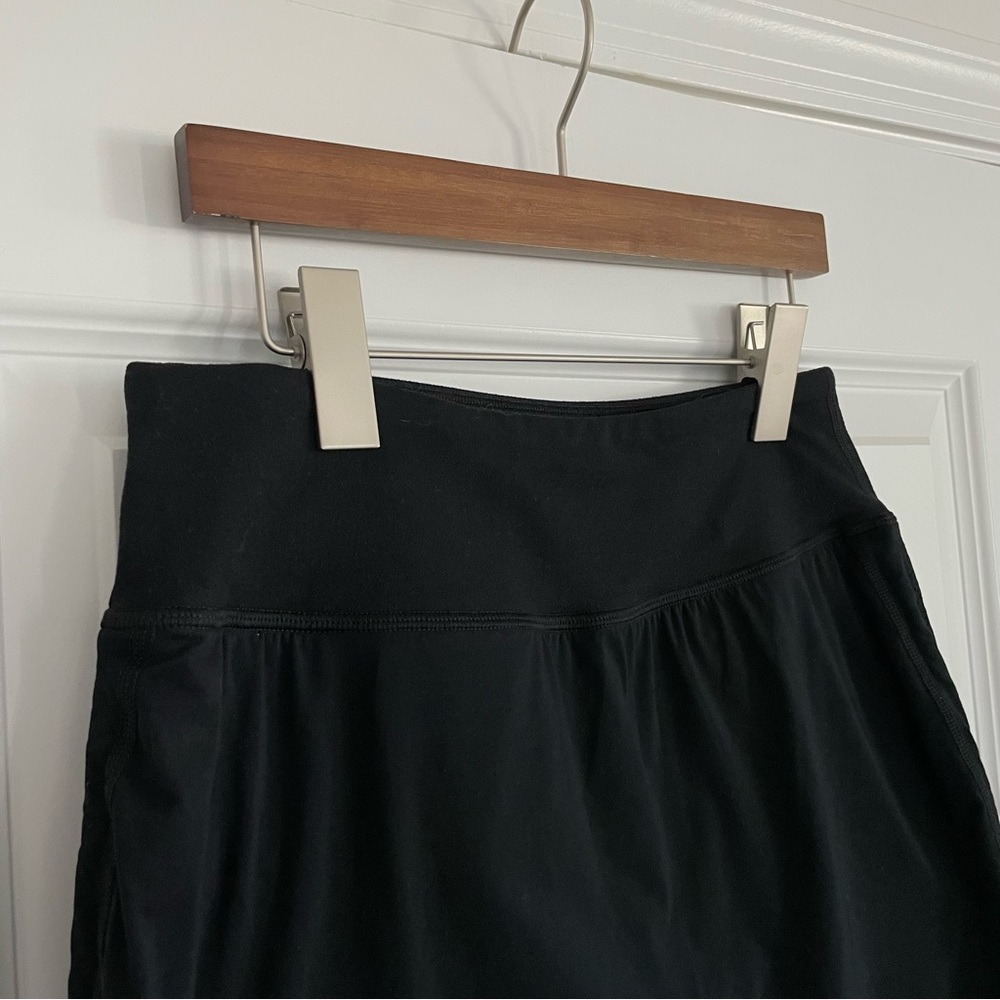 Zella Black Stretch Activewear Mini Skirt small - Picture 2 of 5
